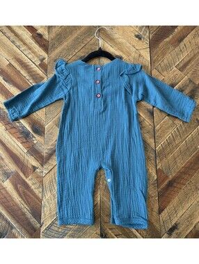 New Boutique Baby Bodysuit Romper  Embroidered 3-6M